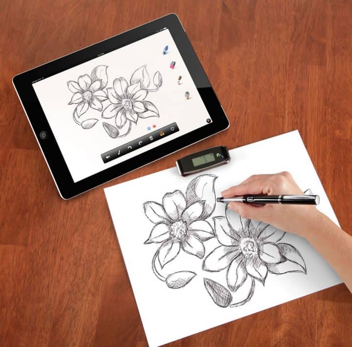 The-Instant-Transmitting-Paper-To-iPad-Pen