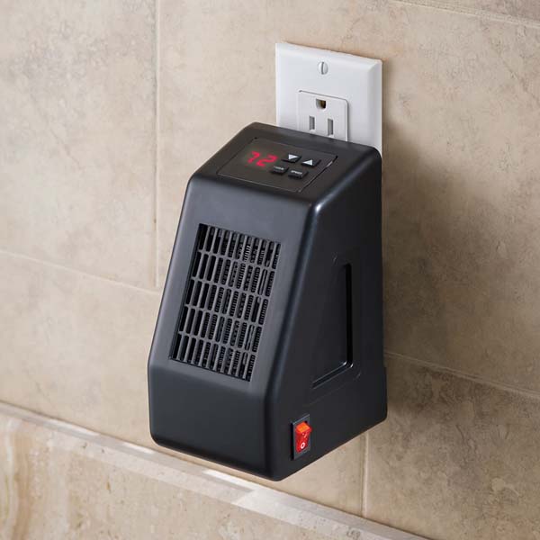 wall mounted electric space heater