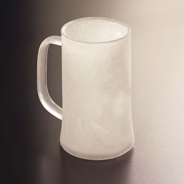 chilled beer mugs