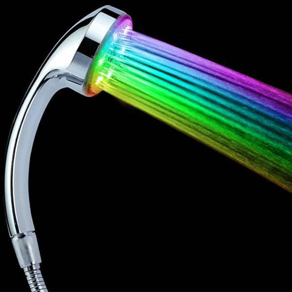 Magic LED Rainbow Shower head