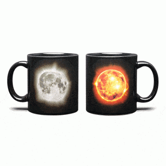 heat changing ceramic mug