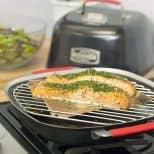 Stovetop-Smoker Grill with Salmon