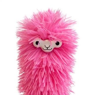 Llama-Duster pink with face