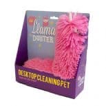 Llama-Duster in pink retail box
