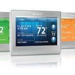 programmable-thermostat touchscreen LED screen