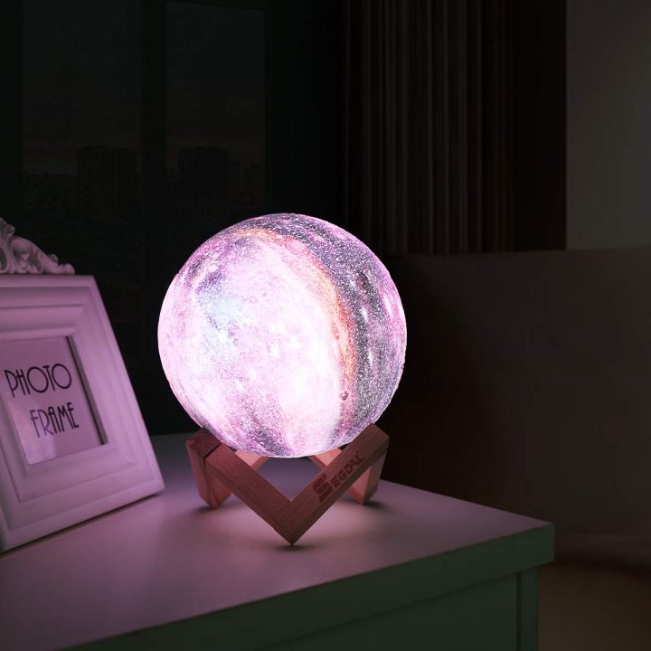 Galaxy 3D Moon Lamp