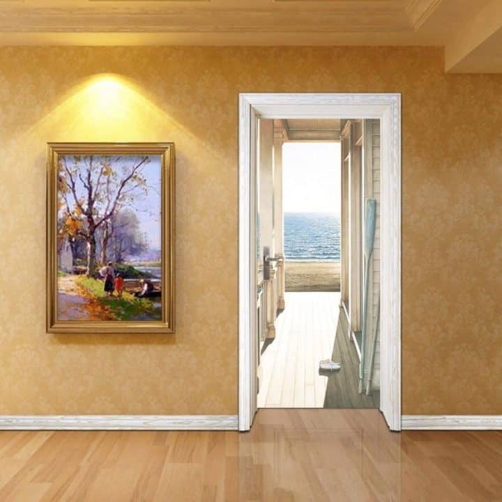 3D Door Murals