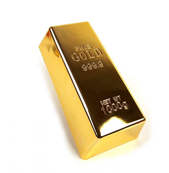 Gold Bar Door Stop