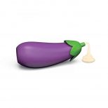 eggplant shaped sauce bottle