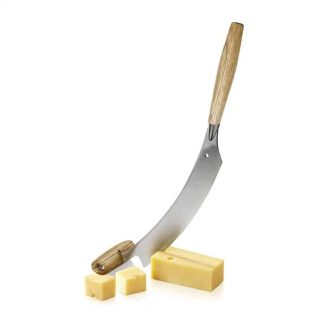 Curved Cheese Knife Slicing Cheese