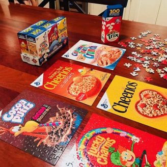 Cereal Box Puzzles