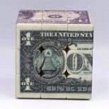 Dollar Bill Rubik’s Cube