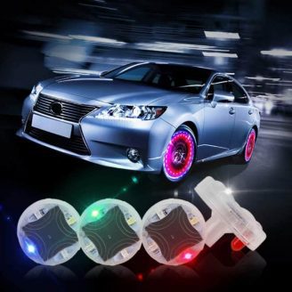 LED Tire Valve Caps comes in a variety of colors