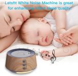 White Noise Sleep Machine lulls babies to sleep