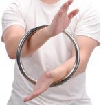 Wing Chun Training Ring keeps the elbow centered