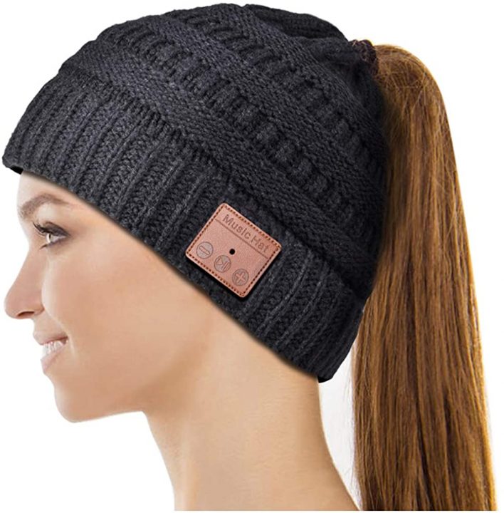 Beanie with Bluetooth Headphones