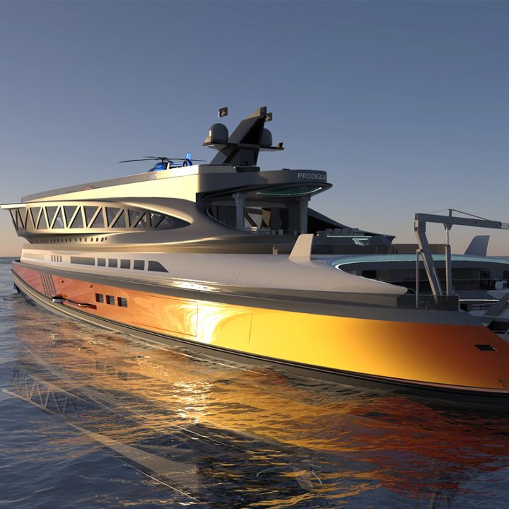 Prodigium Shark Yacht Concept