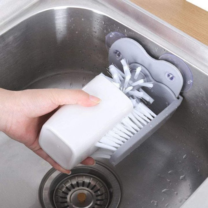 Rotating Cup-Washing Brush