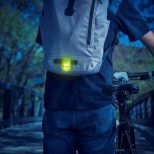 Flashing led pedestrian safety light