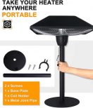 Outdoor Tabletop Infrared Heat Lamp3