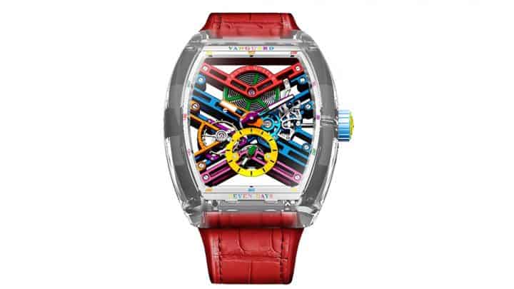 Vanguard Skeleton Sapphire timepiece