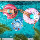 Icee floating inflatable cooler3