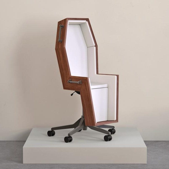 Coffin Office Chairs 4