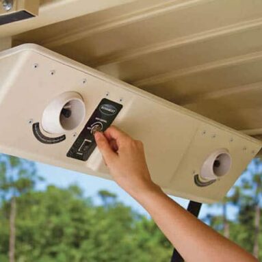 Golf Cart Mist Cooling System