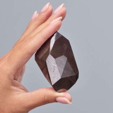 555.55 Carat Black Diamond