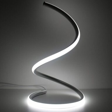 Spiral LED Table Lamp