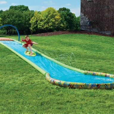 Surfing Backyard Water Slide