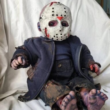 Creepy Baby Jason Voorhees Halloween Doll
