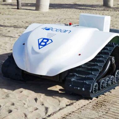 BeBot is a RC Robot that Can Clean 3,000 sqm of Beach in an Hour