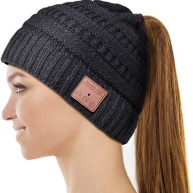 Beanie with Bluetooth Headphones