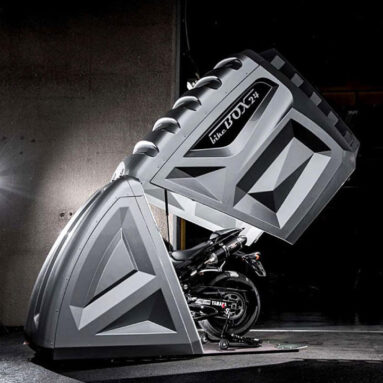 BikeBOX 24 is an Ingenious Bike Storage Solution for Crowded Garages