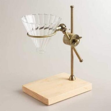 Brass Pour Over Drip Coffee Maker