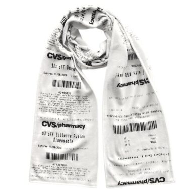 CVS Receipt Scarf