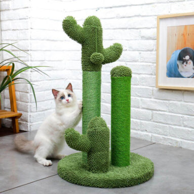 Cactus Cat Scratching Post