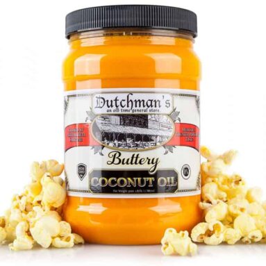 Popcorn Coconut Oil Butter