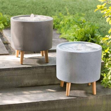 Concrete Vase Water Fountain