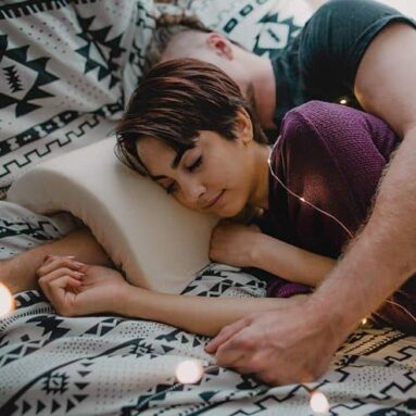 Curved Cuddle Pillow