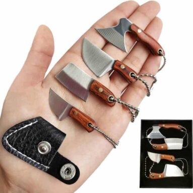 Damascus Mini Knife Set