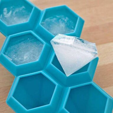 Diamond Silicone Ice Cube Tray