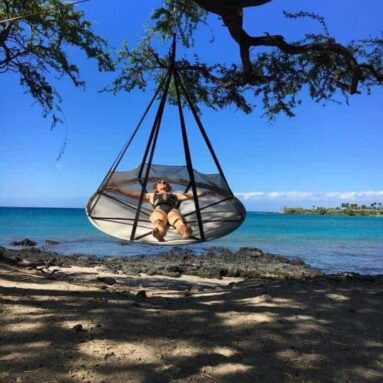 Flying Saucer Hanging Hammock Chair