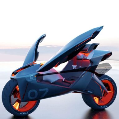 Husqvarna Devil S Firefly-Inspired Superbike Concept