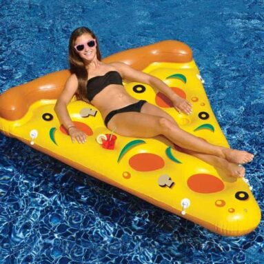 Giant Inflatable Pizza Slice Float