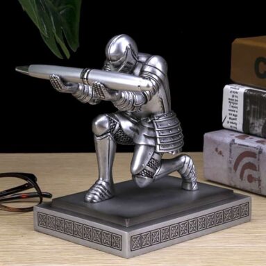 Executive Knight Pen Holder
