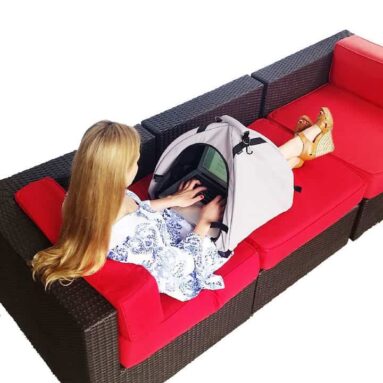 LapDome Portable Sun Shade & Weather Protecting Carrying Case
