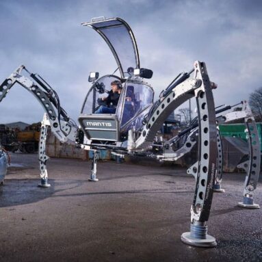 Mantis Drivable Spider Robot
