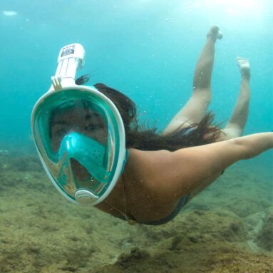 H20 Ninja Full Face Snorkeling Mask